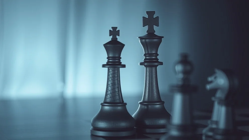 Kan kungen slå ut damen i schack