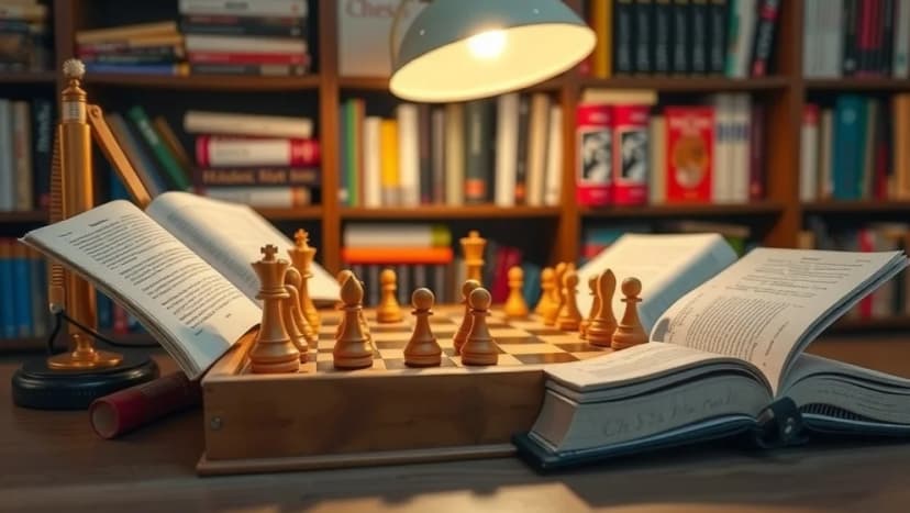 Vad är en serie om schack egentligen