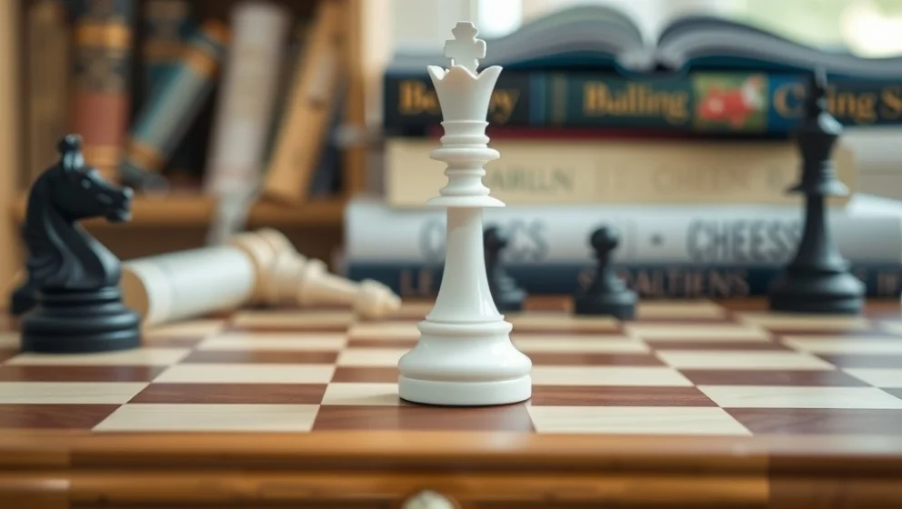 Vit dam på vit ruta i schack